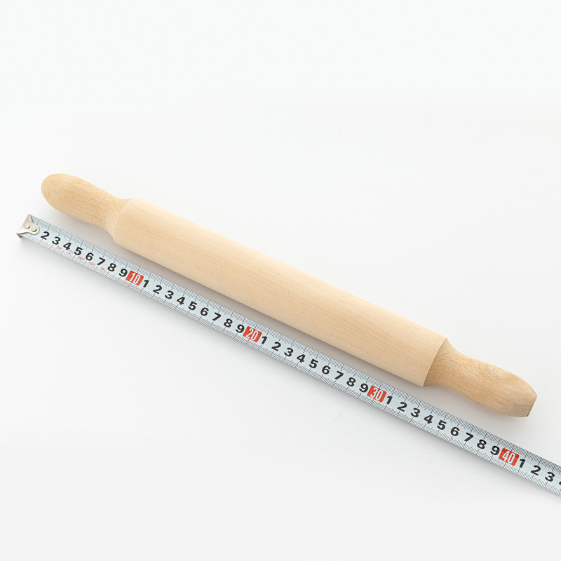 Wooden rolling pin pressing pin medium wooden noodle stick household kitchen gadget