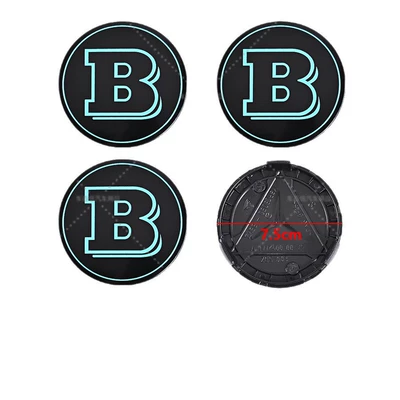 Car logo in Tiffany blue