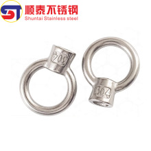 国标304不锈钢日式吊环螺母 高脚吊母M8m10m12m16m20M24吊环螺丝