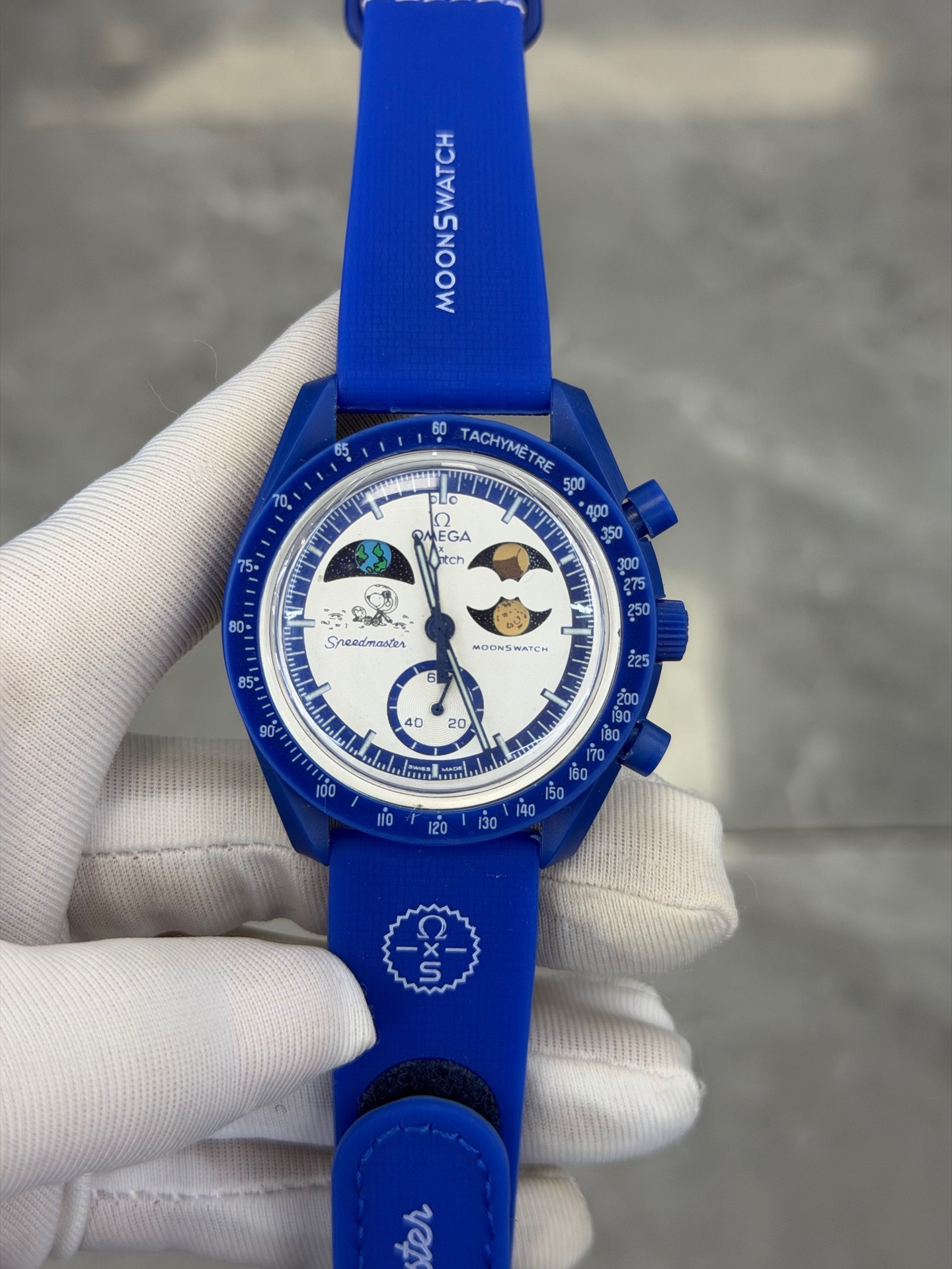 Reloj Cronógrafo de Cuarzo de Seis Agujas de Plástico y Cristal de Zafiro, Impermeable con Luz Nocturna image 19