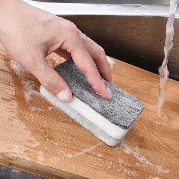 double-sided hygienic sponge bath sponge for home use