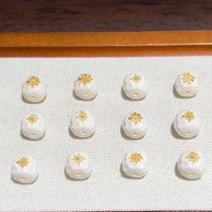 High-Quality Porcelain Camel Bone Star-Shaped Loose Beads Accessories for Handmade DIY Crafts, Bracelets, Necklaces, Spacer Beads, and Fashion Accessories