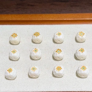 High-Quality Porcelain Camel Bone Star-Shaped Loose Beads Accessories for Handmade DIY Crafts, Bracelets, Necklaces, Spacer Beads, and Fashion Accessories