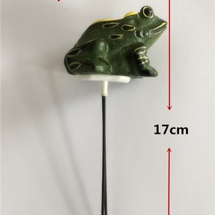 Resin bird frog potted soil moisture detector flower gardening flower pot humidity detector alarm