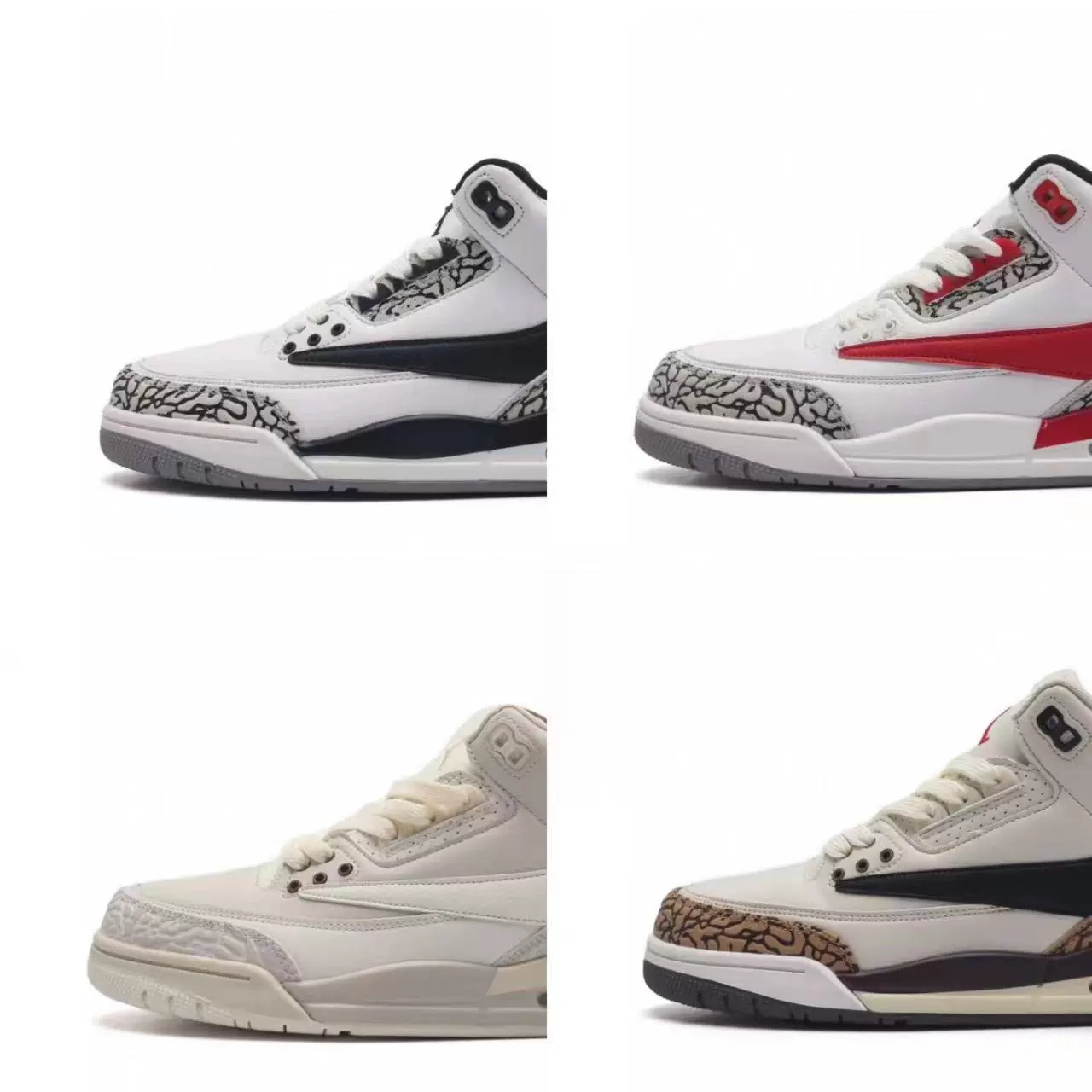 Air 3 Retro Se Joe 3 Replica Basketball Shoes Jordan 3Rd Generation Third Generation Men's Sports Shoes