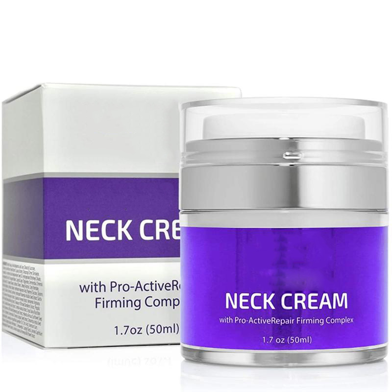 Crema de estiramiento explosiva transfronteriza NeckCream, crema de cuello, hidratación, cuidado del cuello, etiqueta OEM, procesamiento