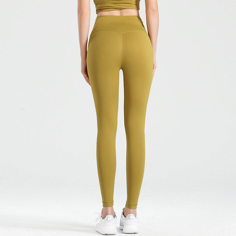 蜜桃臀瑜伽裤健身裤女高腰外穿运动紧身裤弹力收腹速干跑步训练|ms