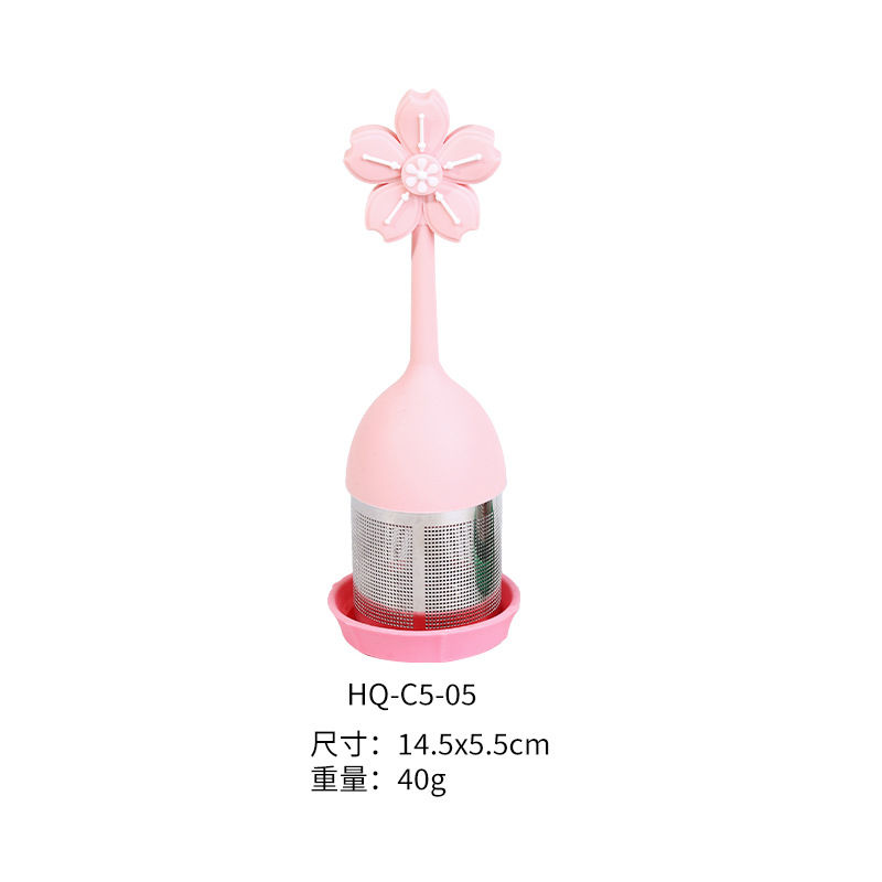 Infusor de Té de Silicona y Acero Inoxidable Resistente a Altas Temperaturas