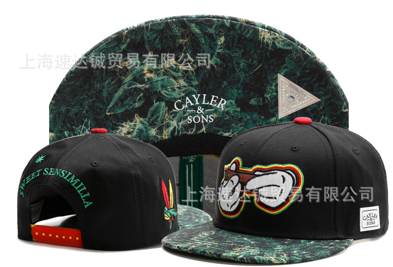 Mayorista comercio exterior sombrero plano sombrero ajuste sombrero sombrero de automóvil sombrero de moda americana sombrero de sol sombrero de sol