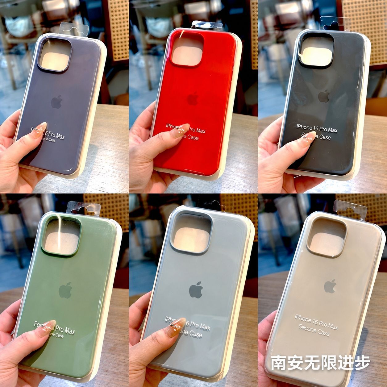 iPhone 16 Pro va 17 Pro Max uchun Instagram uslubidagi suyuq silikonli telefon g'ilofi, kirga chidamli, tomchilab tushmaydigan, to'liq qoplaydigan va teriga qulay.