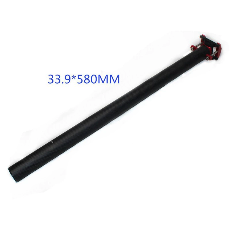 Folding bike, seat post carbon fibre