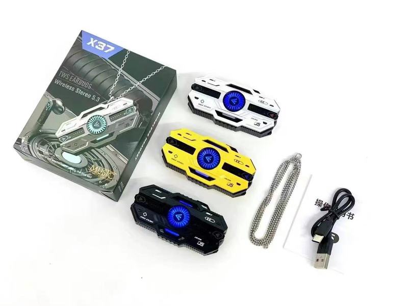国境を越えた売れ筋 X37 ワイヤレス ゲーム クールな Bluetooth ヘッドセット e スポーツ ノイズ リダクション 低遅延 超長バッテリー寿命 TWS|undefined