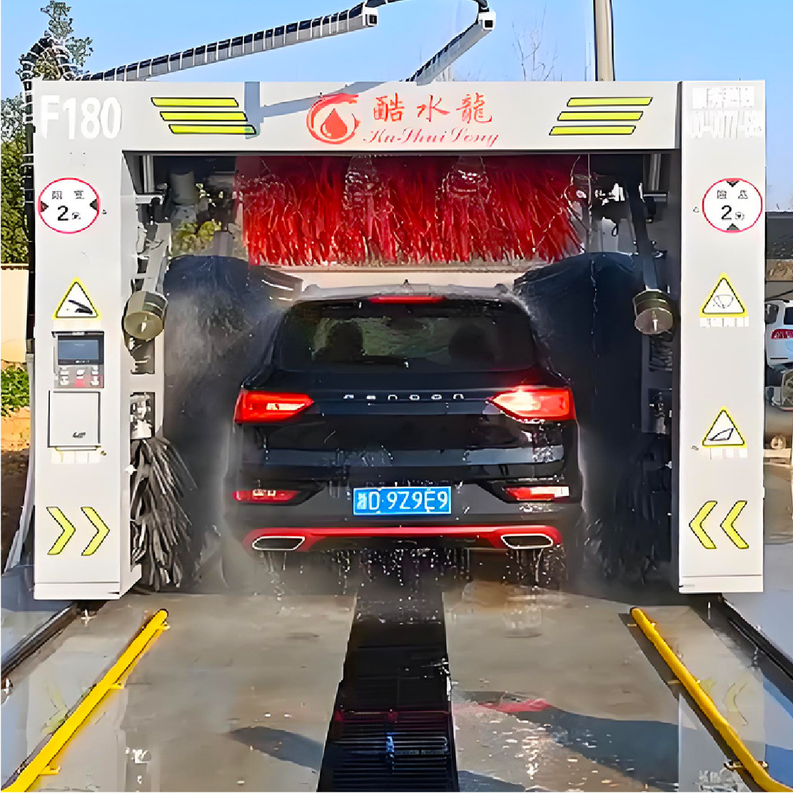 Lavadora de autoservicio de suministro directo de 24 horas con sistema de secado por aire, ciclo de agua de alta presión, equipo completo de lavado de autos image 3