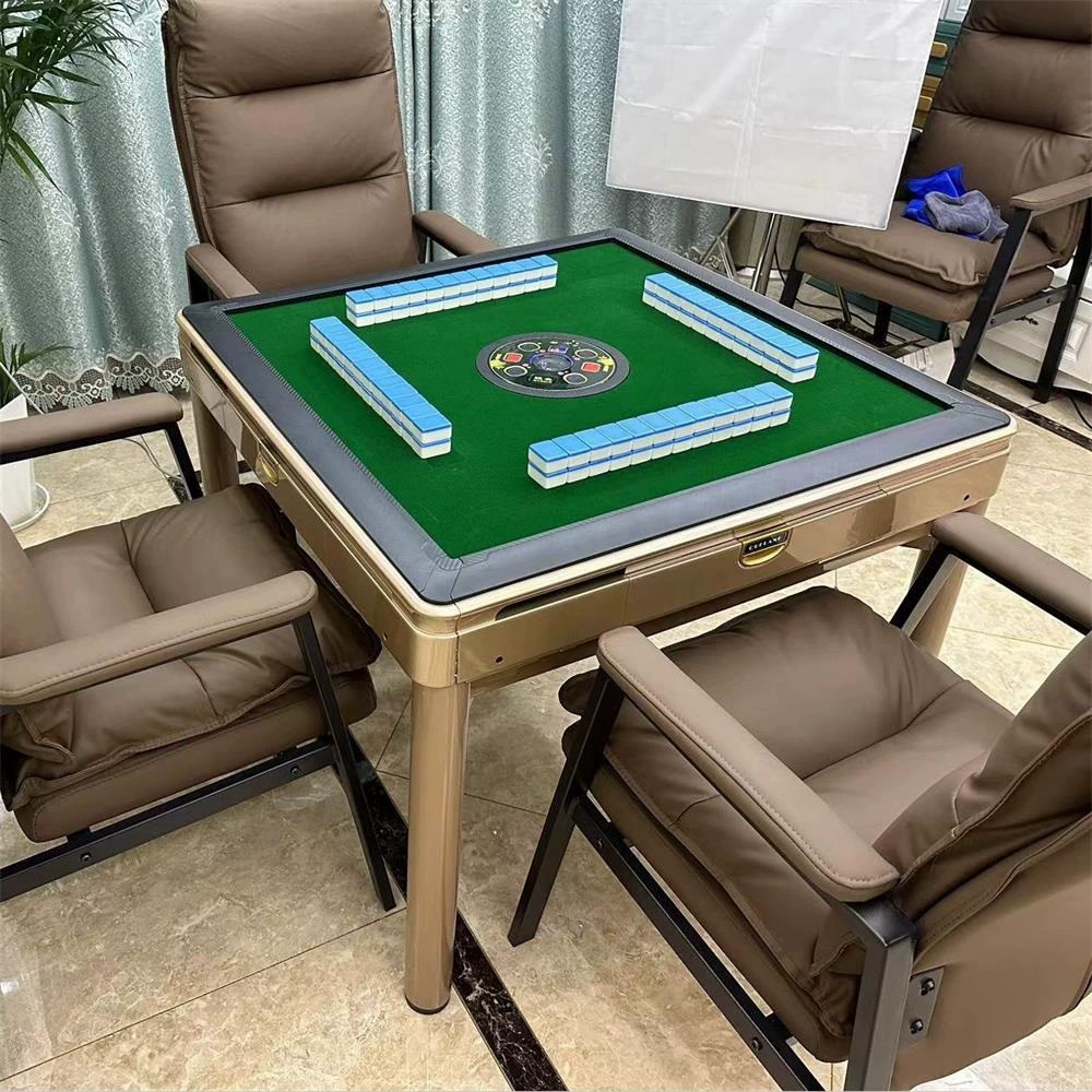 Полностью автоматическая машина для маджонга, бытовая машина для маджонга в скандинавском стиле, оригинальная машина для маджонга, обеденный стол двойного назначения