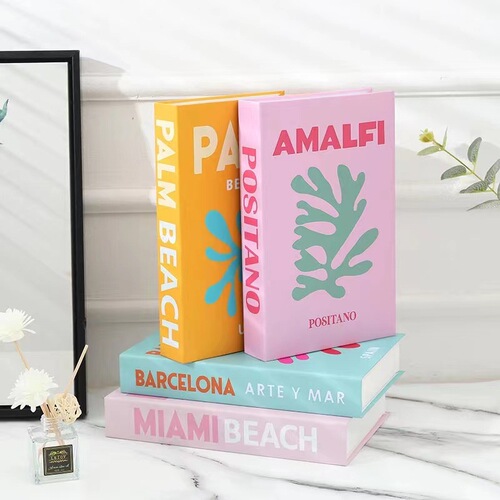 Modern Minimalist Fake Book Cross-border Exclusive Accent Piece Simulated Book Prop Book Living Room Soft Furnishing Model Room Decoration Book
