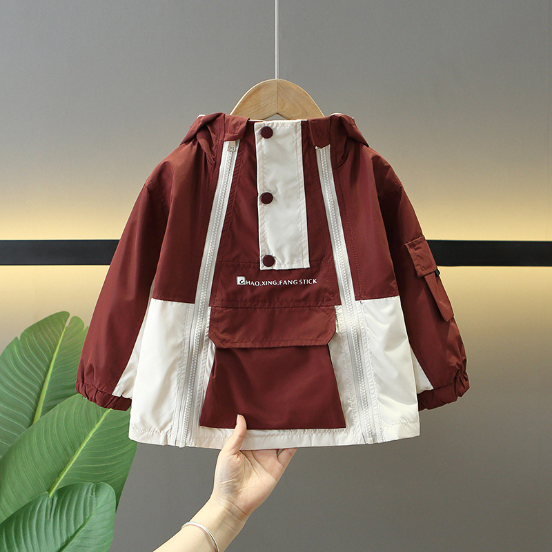 7773 chaquetas para niños modelos de primavera y otoño 2025 nuevas chaquetas de primavera para niños