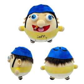 跨境新品热销Thicc Jeffy Plush 游戏周边杰夫毛绒玩具公仔玩偶