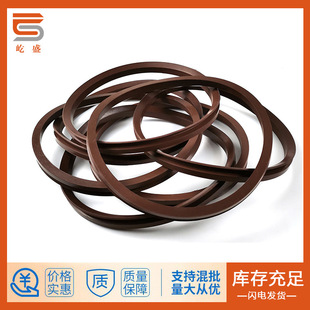 V-ring fluorine rubber seal ring corrosion-resistant waterproof high temperature resistant VA-ring a large number of in stock supply