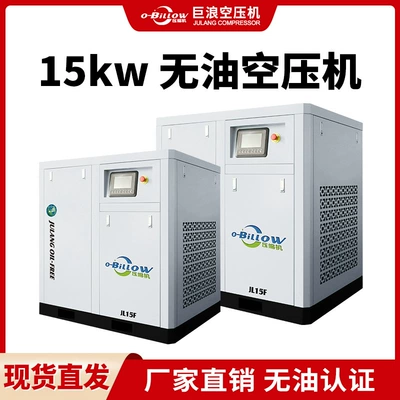 Wholesale 15Kw Oil-Free Screw-Type Permanent Hava kompressorları