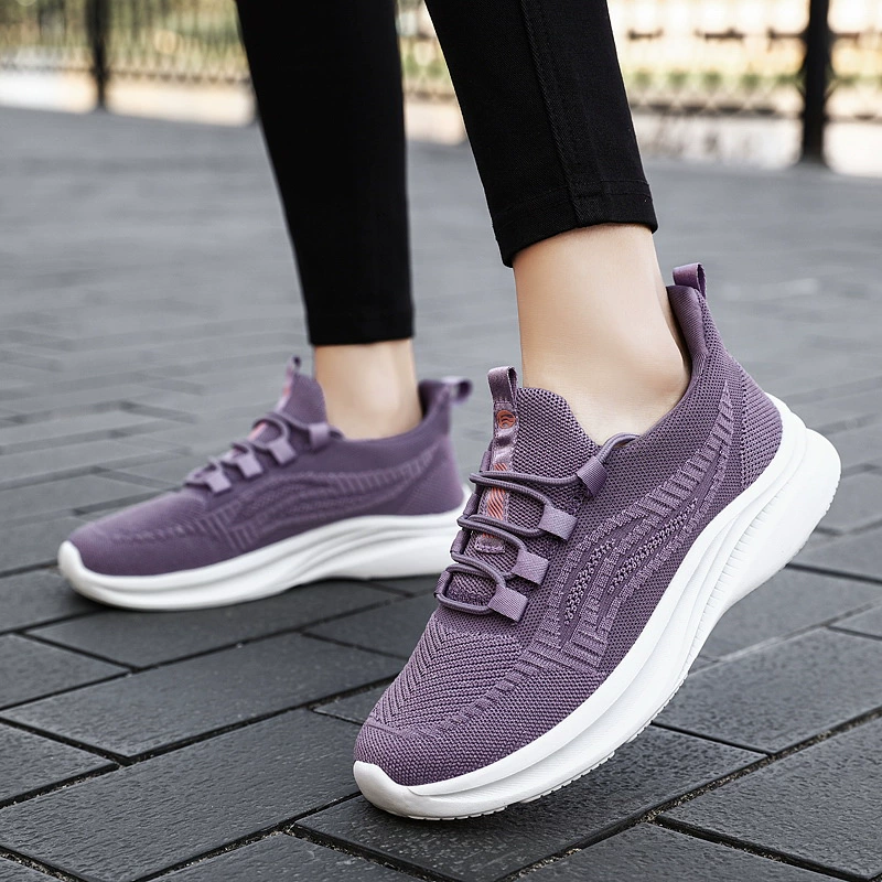  non-slip walking shoes for leisure, footwear for mother, breathable sports shoes for beloved, soft sole, for middle age