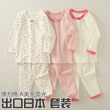 早秋儿童秋衣秋裤套装春秋纯棉可爱卡通家居服睡衣宝宝内衣两件套