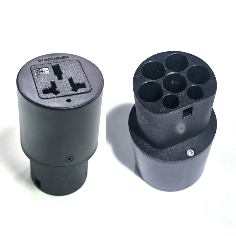 European Standard Discharge Gun Power Strip V2L Power Supply External Discharge New Energy Electric Vehicle Power Station Type2 Ideal