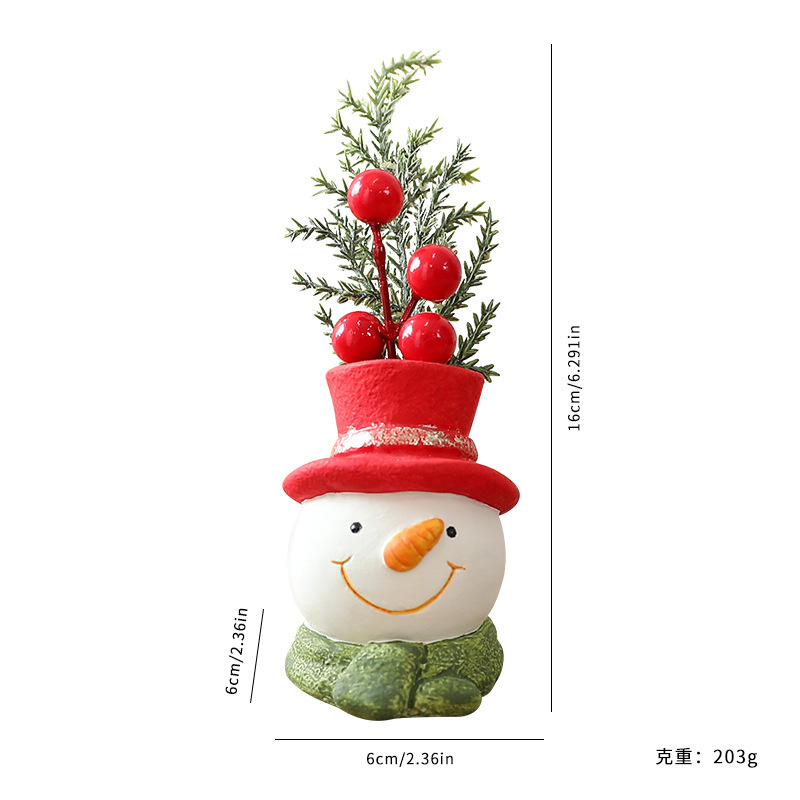 Shengyuan 新しい樹脂クリスマスノーム人形サンタクロース雪だるま樹脂クリスマス装飾品卸売|undefined