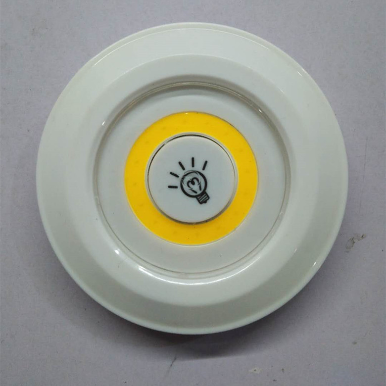 Luz tres en uno con control remoto inalámbrico COB transfronterizo, armario de dormitorio multifuncional, luz nocturna táctil, iluminación inteligente