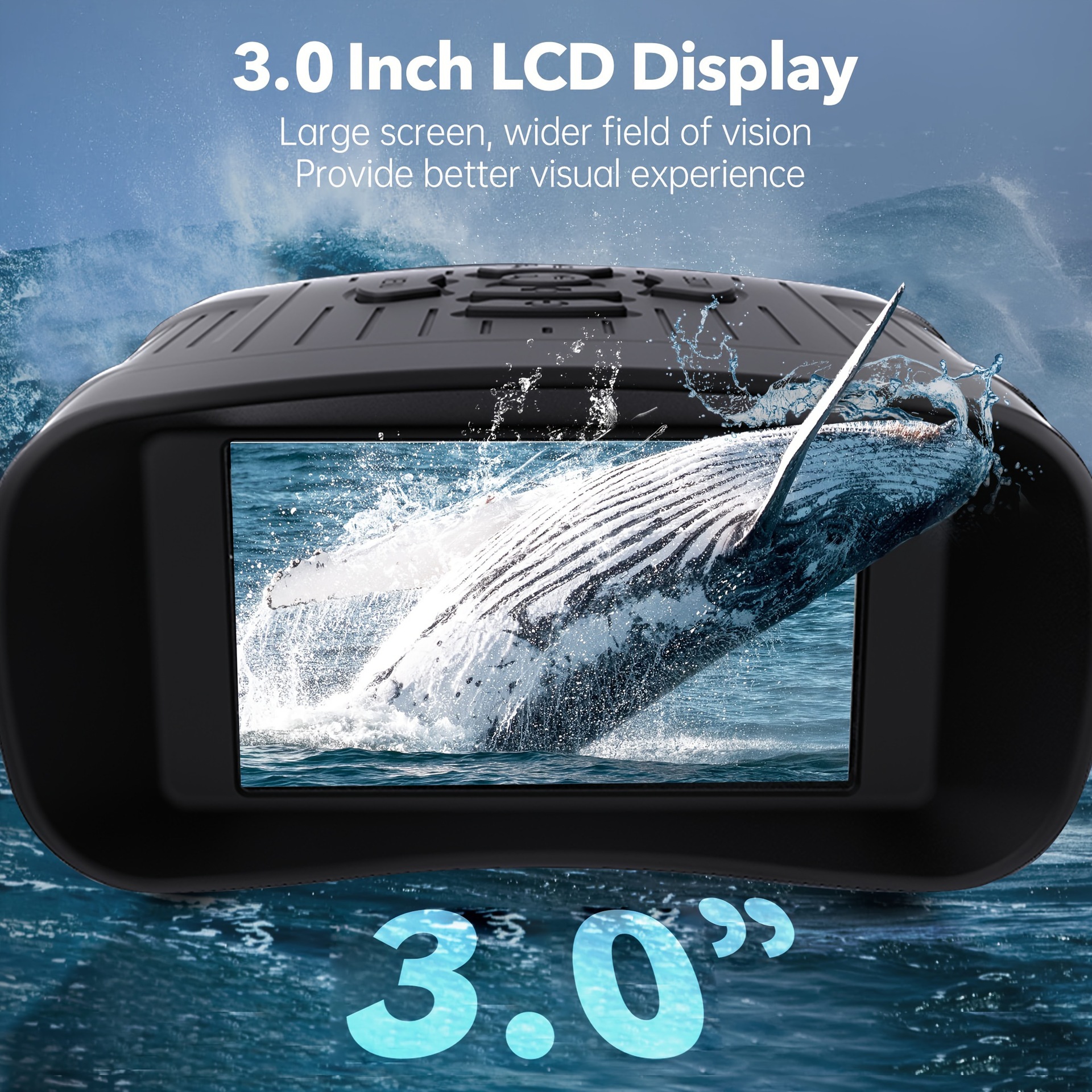 Verbeterde nachtzichtverrekijker voor volwassenen - 3,0 inch HD_voghion.com