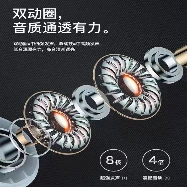 入耳式高音質無線bluetoothイヤホン華強北四五代はアップルの国境を越えた起爆金を適用して長く装着しても痛くない|undefined