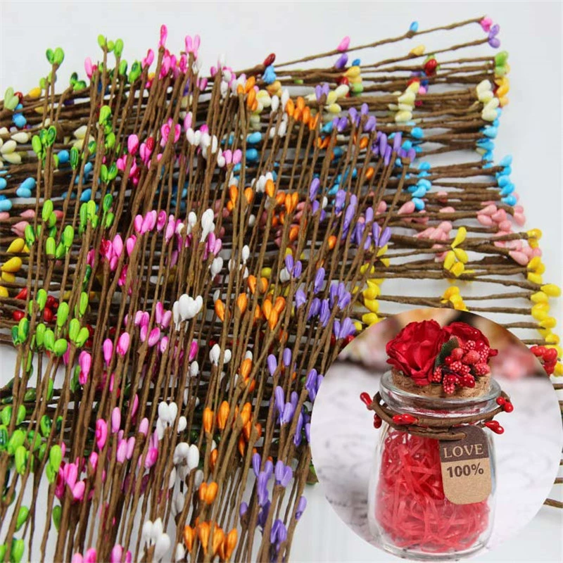 Мори аксессуары ручной работы DIY аксессуар материал маленькая ягодная виноградная лоза 40CM браслет гирлянда из ротанга обруч для волос