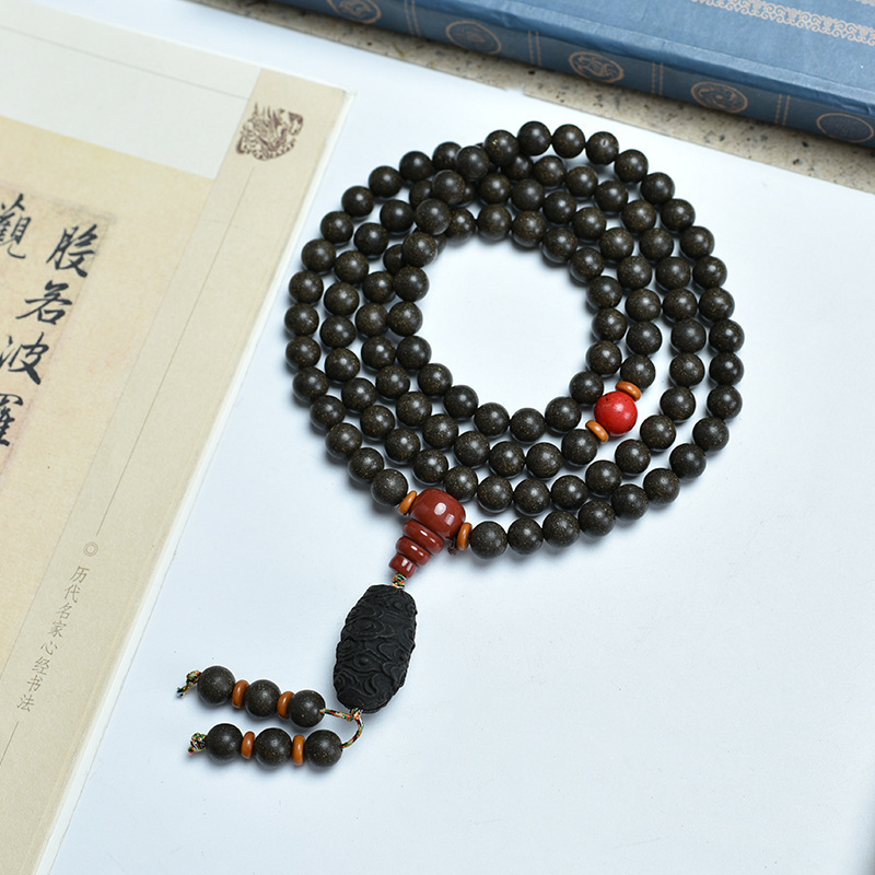 【疏肝解郁】合香珠中药手串手持108颗念珠天然古法手工非遗文玩|undefined