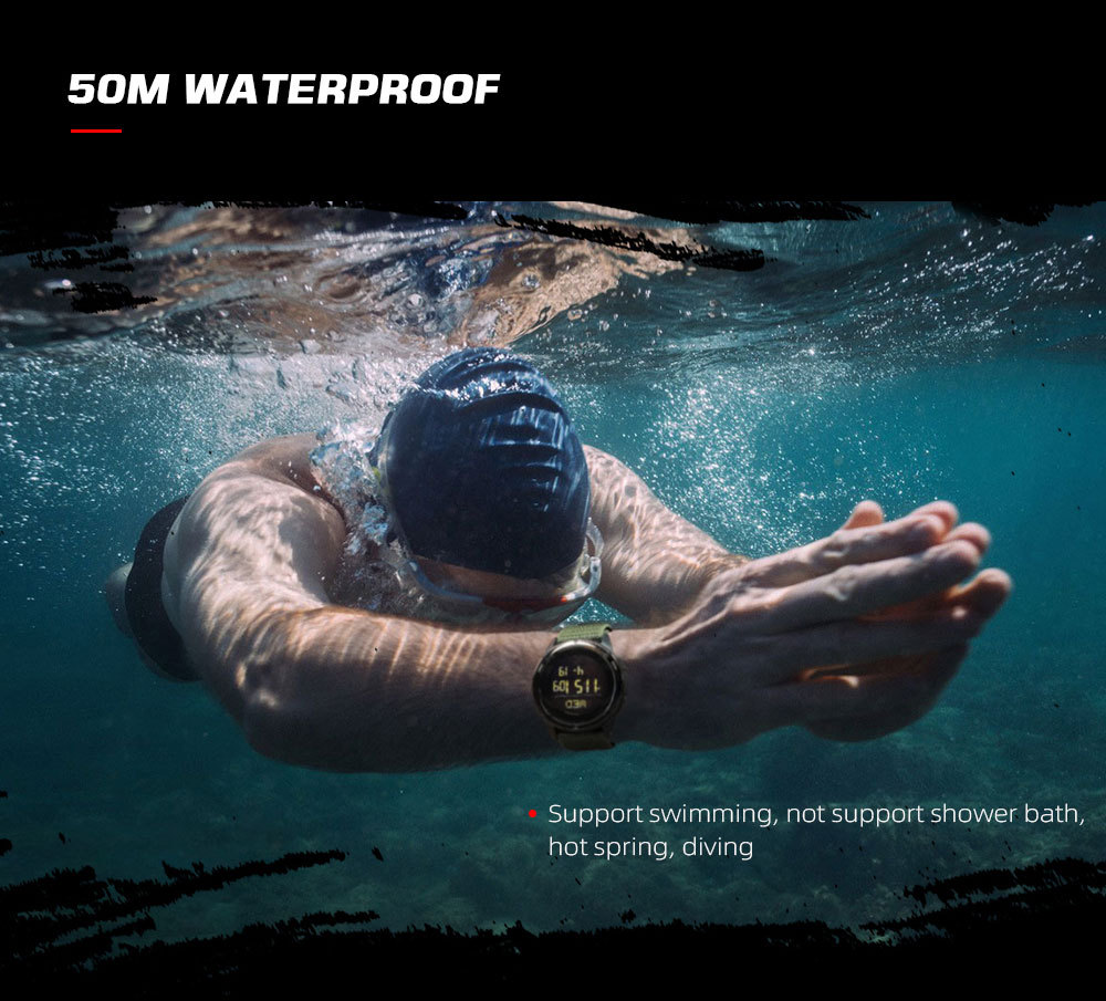 Sport Smartwatch Mit Kompass Wasserdicht Aus Carbonfaser_voghion.com