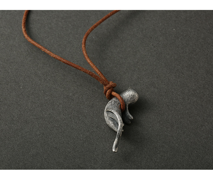 Retro Animal Copper Pendant Necklace 1 Piece