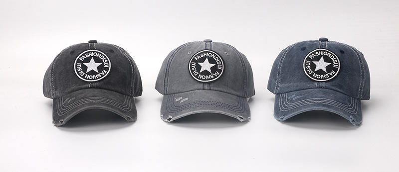 Baseballkeps denim solhatt för herrar och damer sommar_voghion.com