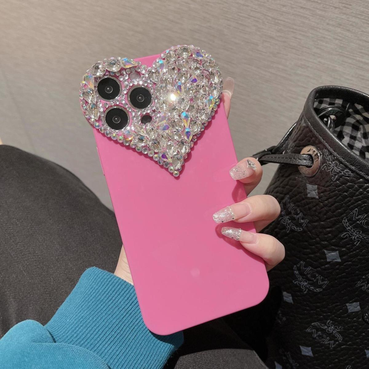 80g Weight iPhone Applicable Brands Simple Style Heart Shape   Phone Cases