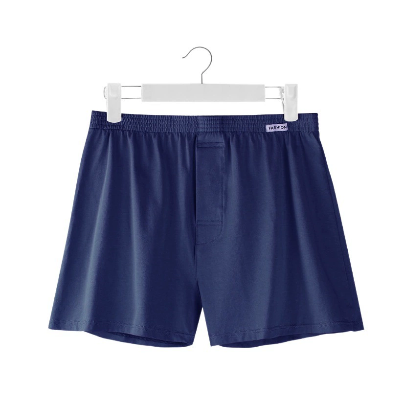 Мужские брюки со стрелками Трусы-боксеры для мальчиков Свободные Большие размеры из хлопка с плоским углом Большие размеры Молодежные домашние брюки Пижамные брюки