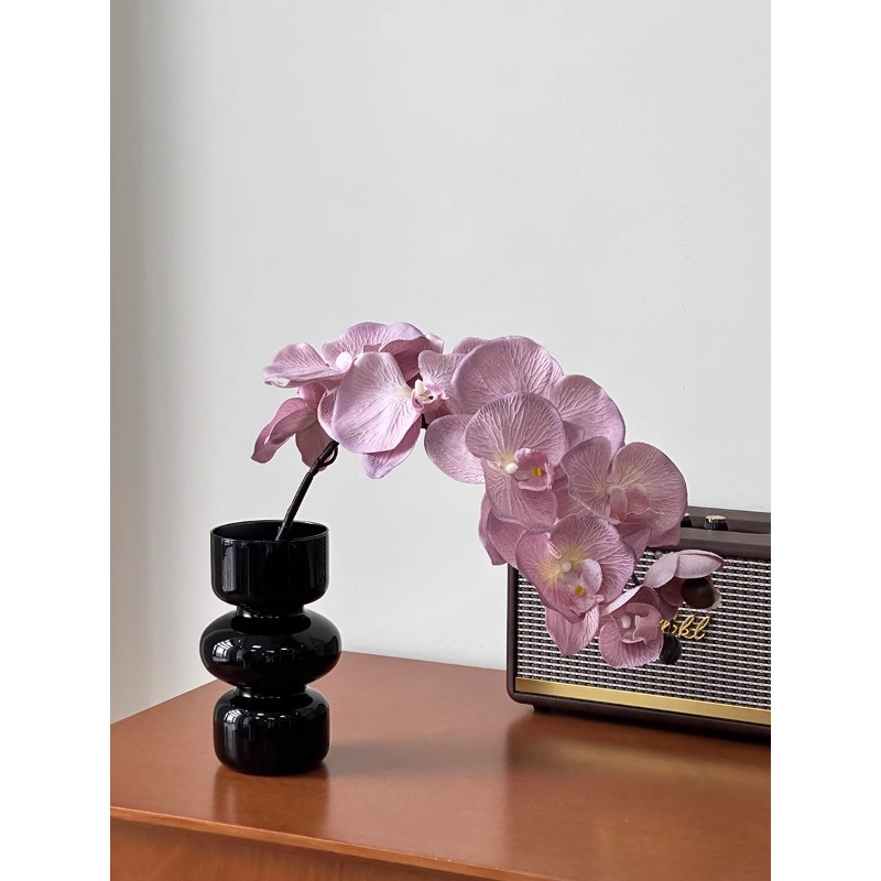 Orquídeas biónicas flores falsas flores decoración floral de lujo ligera flor flor floral floral arreglos floral decoración de la sala de estar ramo de flores