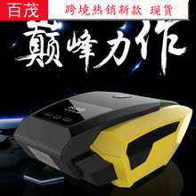 Car Air Pump, True Dual-Cylinder Car Tire Inflator, High-Power Electric Air Pump, Car-Mounted Air Pump, Portable
