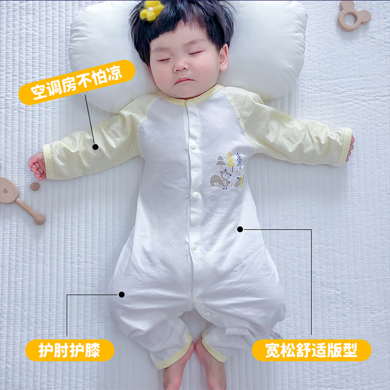 옷 여름 원피스 옷 얇은 긴팔 에어컨 옷  의 순면  의 여름 하퍼 잠옷