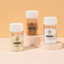 1767.日式塑料料瓶胡椒粉烧烤味精盐罐厨房调味料盒家用佐料罐子