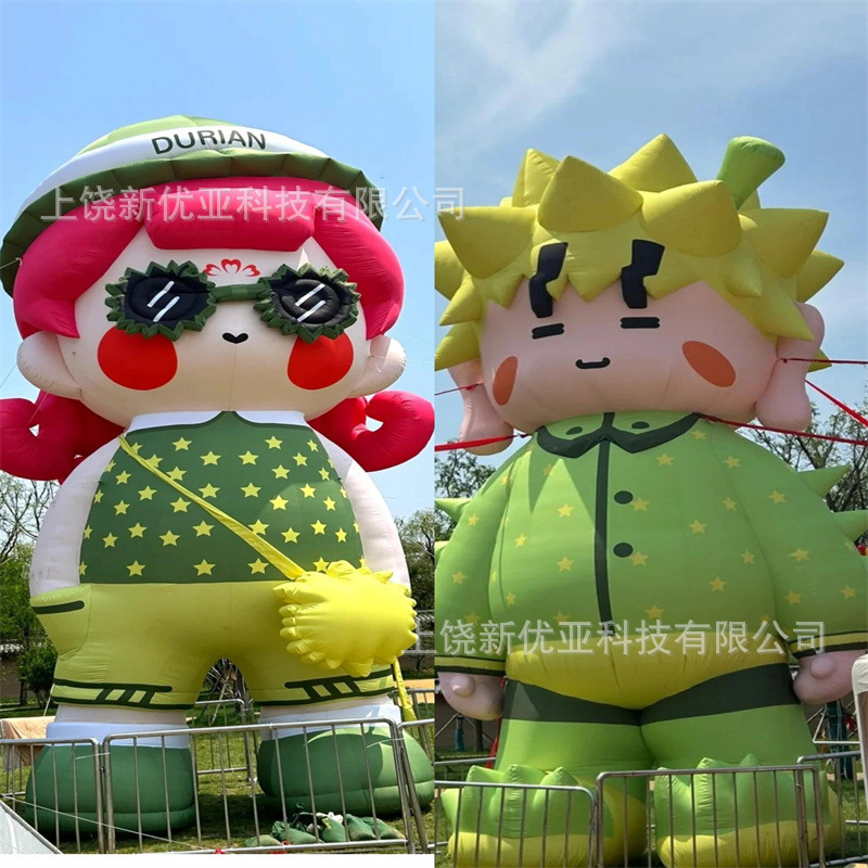 大型开业商场充气动漫艺术展览吉祥物卡通电影仿真造型美陈气模