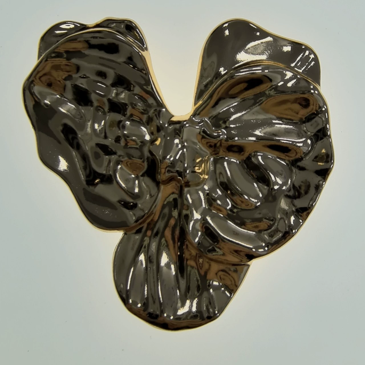 Кросс-бордерный хит продаж: декоративная пуговица для купальника или платья в форме бабочки из сплава, соединительная застежка на груди