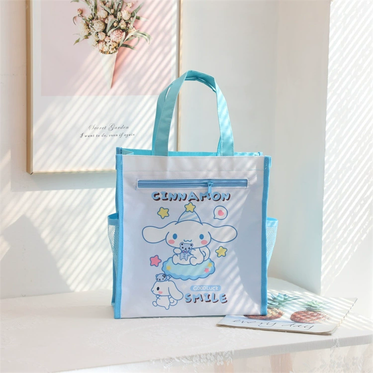 Japanese cute stationery, study bag, storage bag, linen bag
