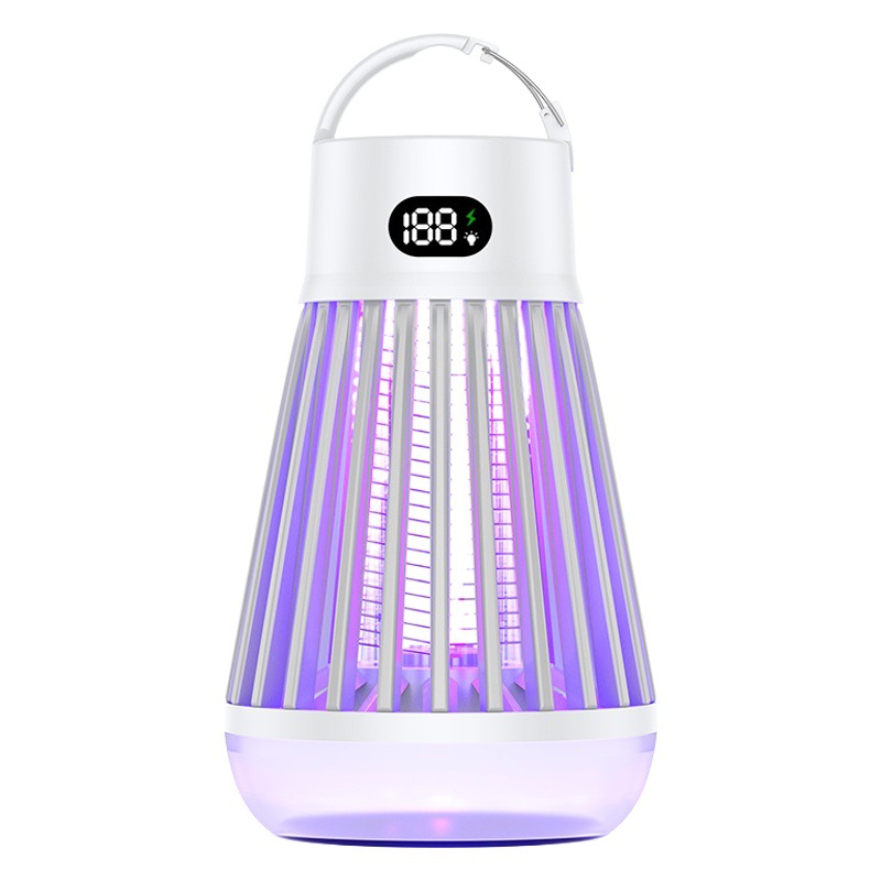 Nuevo modelo 2026: Lámpara antimosquitos eléctrica doméstica, mata mosquitos con descarga eléctrica, para interiores y exteriores, impermeable, ideal para camping.