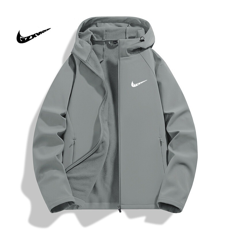 26 New Spring and Autumn Outdoor Softshell Jackets for Men, American-Style Casual Hooded Men's Spring Jackets, Customizable 26 New Spring and Autumn Outdoor Softshell Jackets for Men, American-Style Casual Hooded Men's Spring Jackets, Customizable