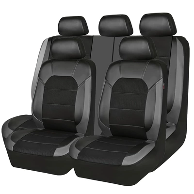 universal chair cover PVC seat – Universal seat cover - gray-foreign-trade-general-size