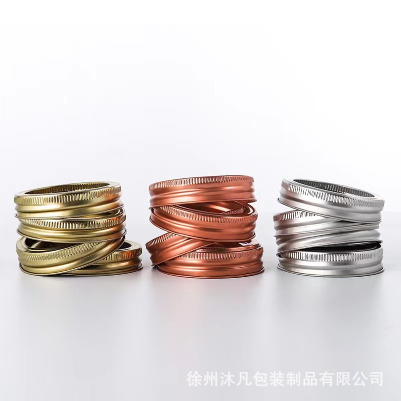 厂家批发70分体盖子公鸡杯盖子梅森罐盖子圆形储物罐 蜂蜜瓶盖子