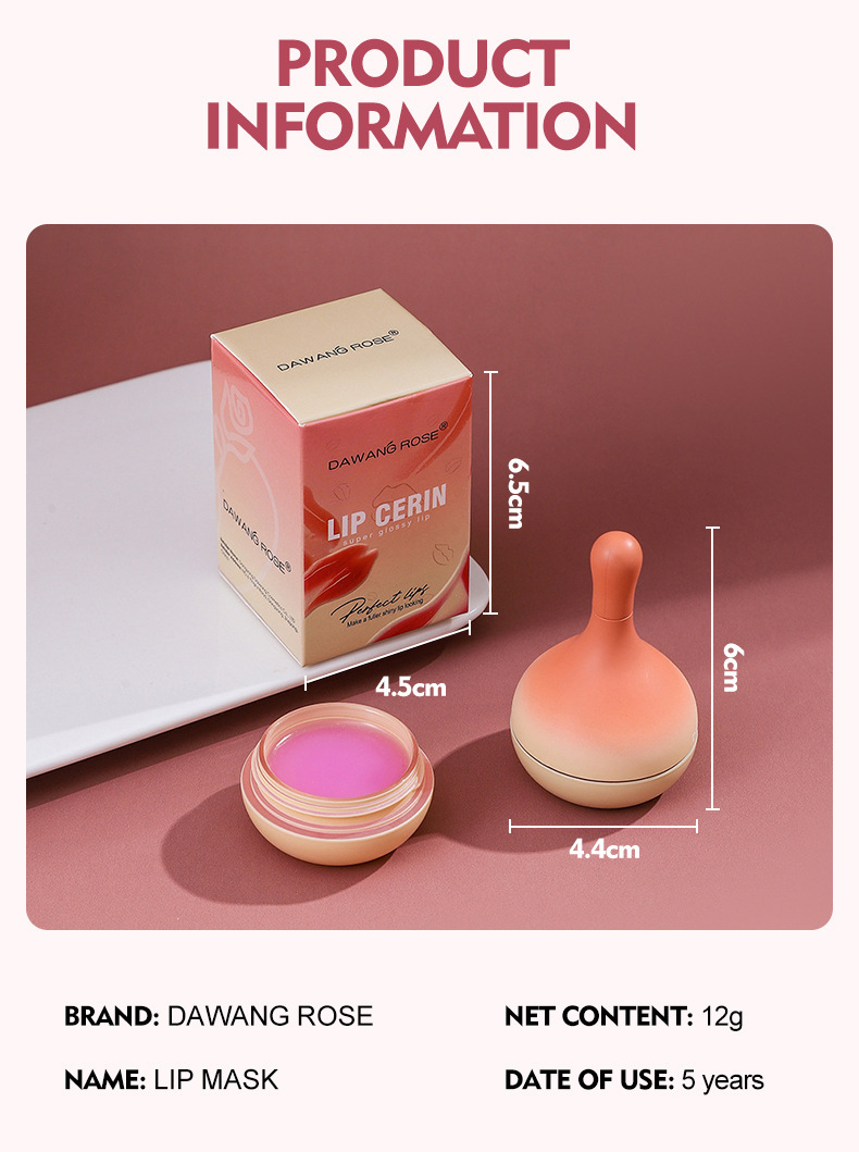 Transparent Lip Plumping Oil Moisturising Care For Soft Lips_voghion.com