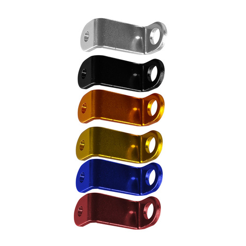 Modified motorcycle accessories direct push brake pump aluminum alloy oil cup bracket hydraulic brake pump transparent oil pot bracket